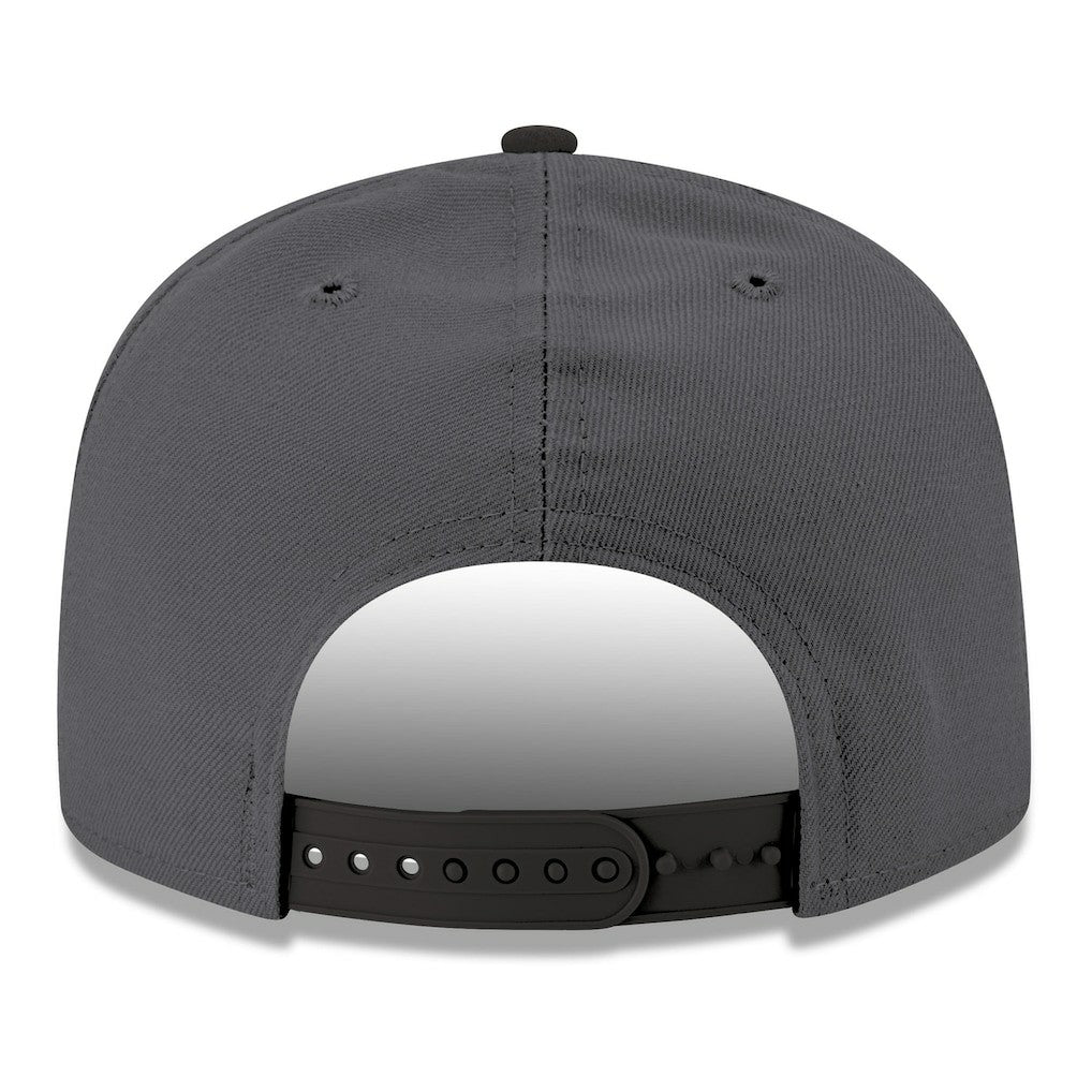 Gray/Black New Orleans Pelicans Logo 2-Tone 9FIFTY Snapback Hat | NBA