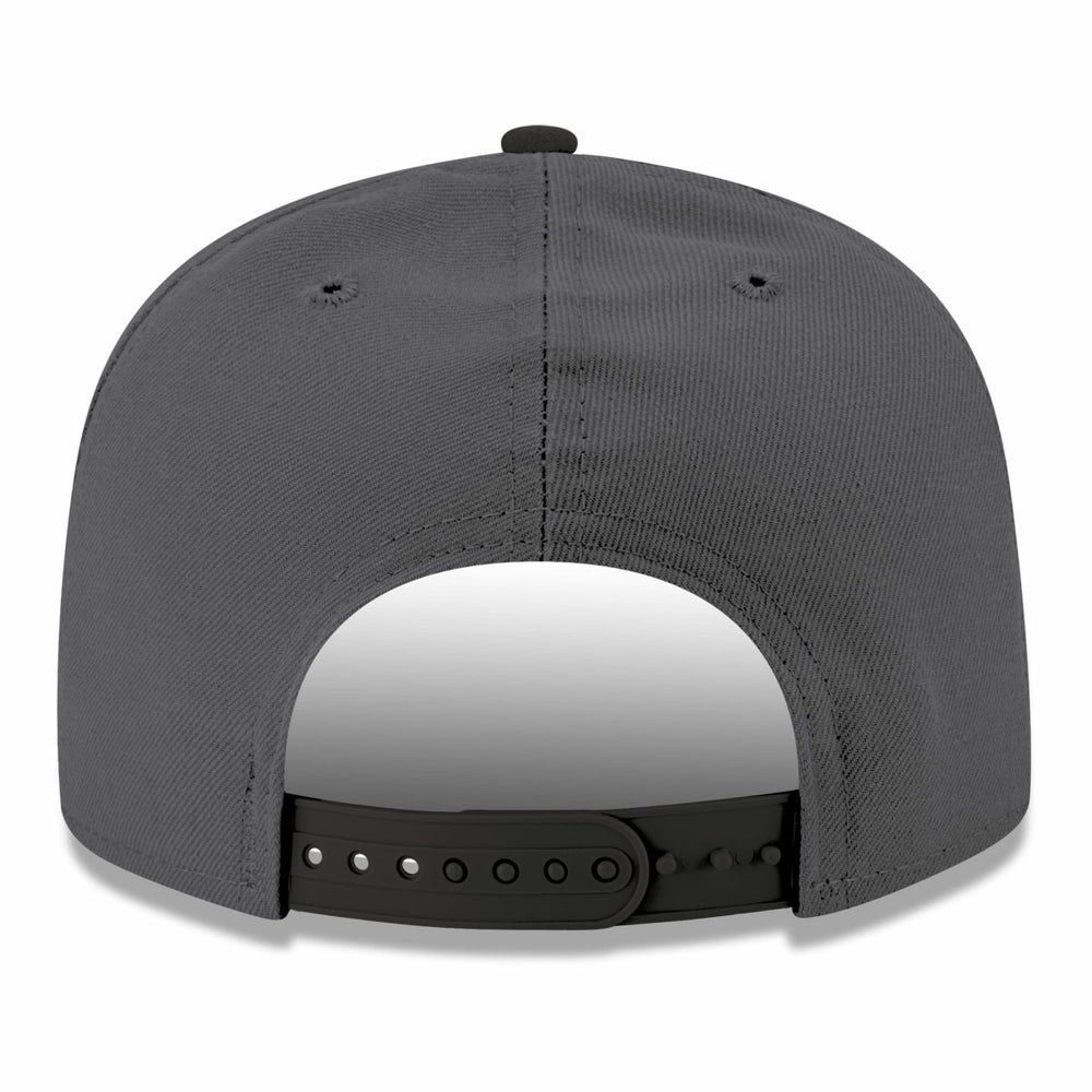 Gray/Black Utah Jazz Logo 2-Tone 9FIFTY Snapback Hat | NBA