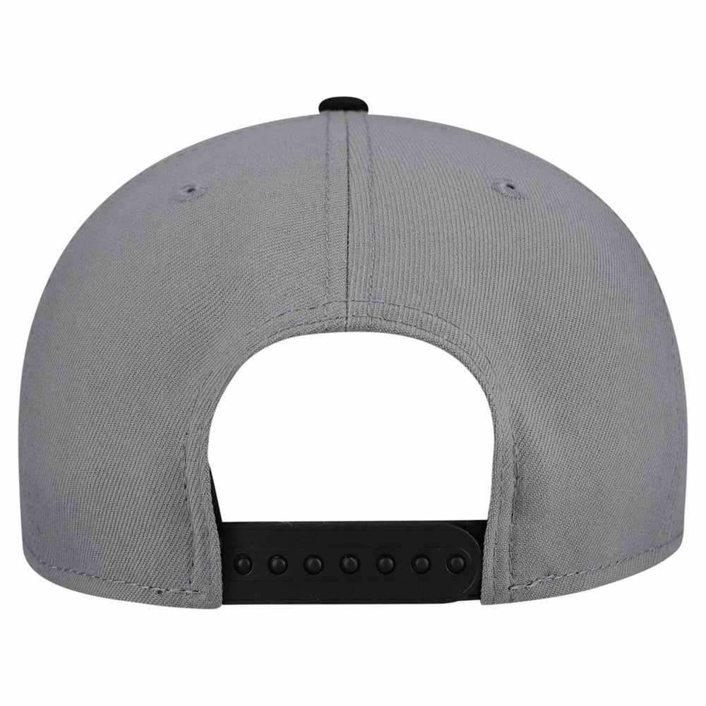 Gray Atlanta Hawks Core Logo Storm Gray Two-Tone 9FIFTY Snapback Hat | NBA