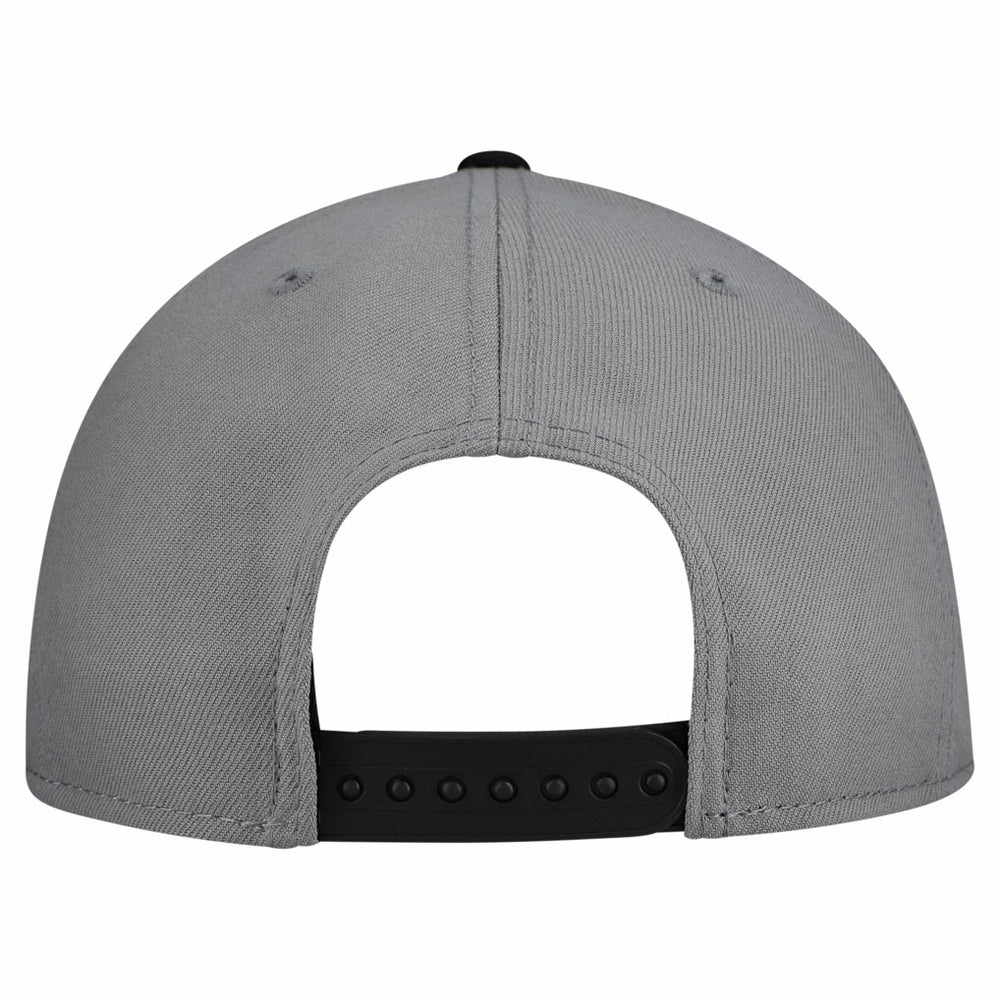 Gray Chicago Bulls Core Logo Storm Gray Two-Tone 9FIFTY Snapback Hat | NBA