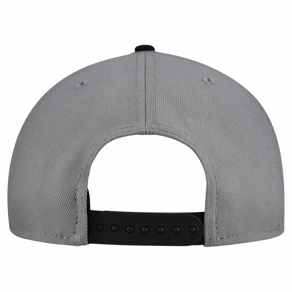 Gray Indiana Pacers Core Logo Storm Gray Two-Tone 9FIFTY Snapback Hat | NBA