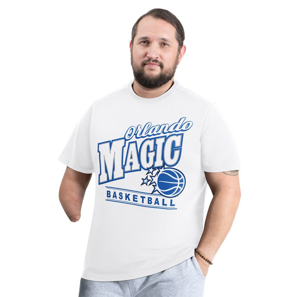 White Orlando Magic G-III Sports by Carl Banks Adaptive Headliner T-Shirt | NBA