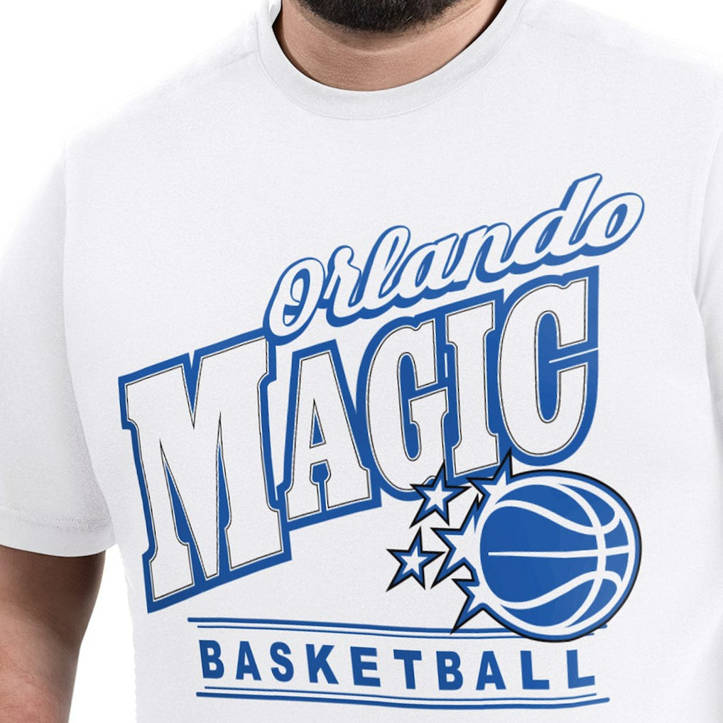 White Orlando Magic G-III Sports by Carl Banks Adaptive Headliner T-Shirt | NBA