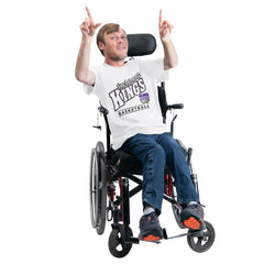 White Sacramento Kings G-III Sports by Carl Banks Adaptive Headliner T-Shirt | NBA