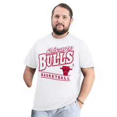 White Chicago Bulls G-III Sports by Carl Banks Adaptive Headliner T-Shirt sale | NBA