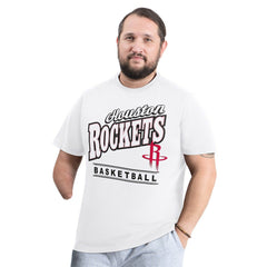 White Houston Rockets G-III Sports by Carl Banks Adaptive Headliner T-Shirt | NBA