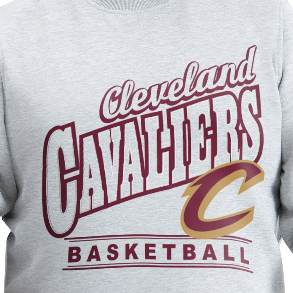 Gray Cleveland Cavaliers G-III Sports by Carl Banks Adaptive Headliner Fleece Crewneck Sweatshirt sale | NBA