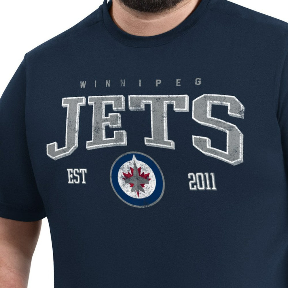 Winnipeg Jets G-III Sports by Carl Banks Adaptive Classic Team Graphic T-Shirt -  NHL T-shirts