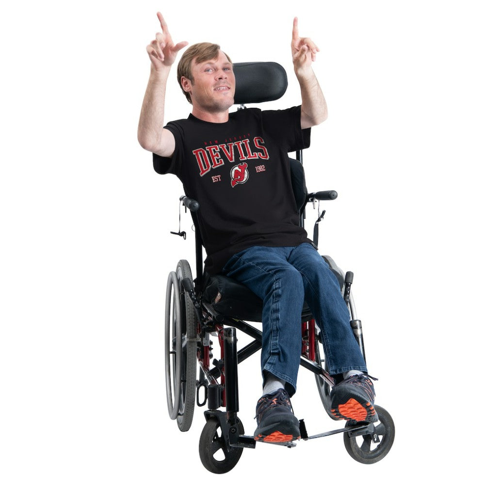 New Jersey Devils G-III Sports by Carl Banks Adaptive Classic Team Graphic T-Shirt -  NHL T-shirts