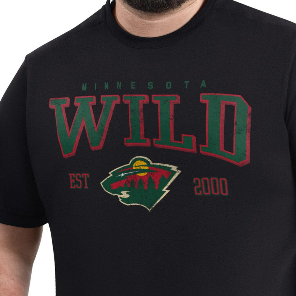 Minnesota Wild G-III Sports by Carl Banks Adaptive Classic Team Graphic T-Shirt -  NHL T-shirts