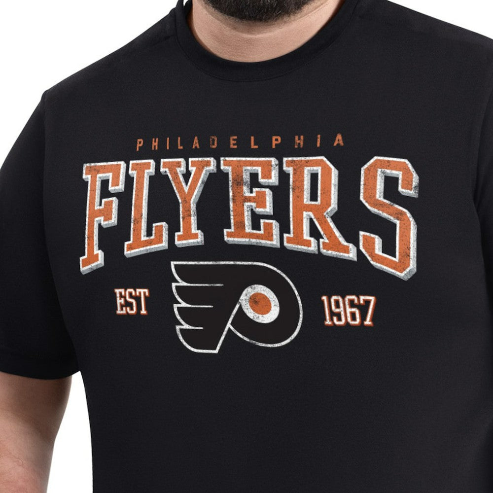 Philadelphia Flyers G-III Sports by Carl Banks Adaptive Classic Team Graphic T-Shirt -  NHL T-shirts