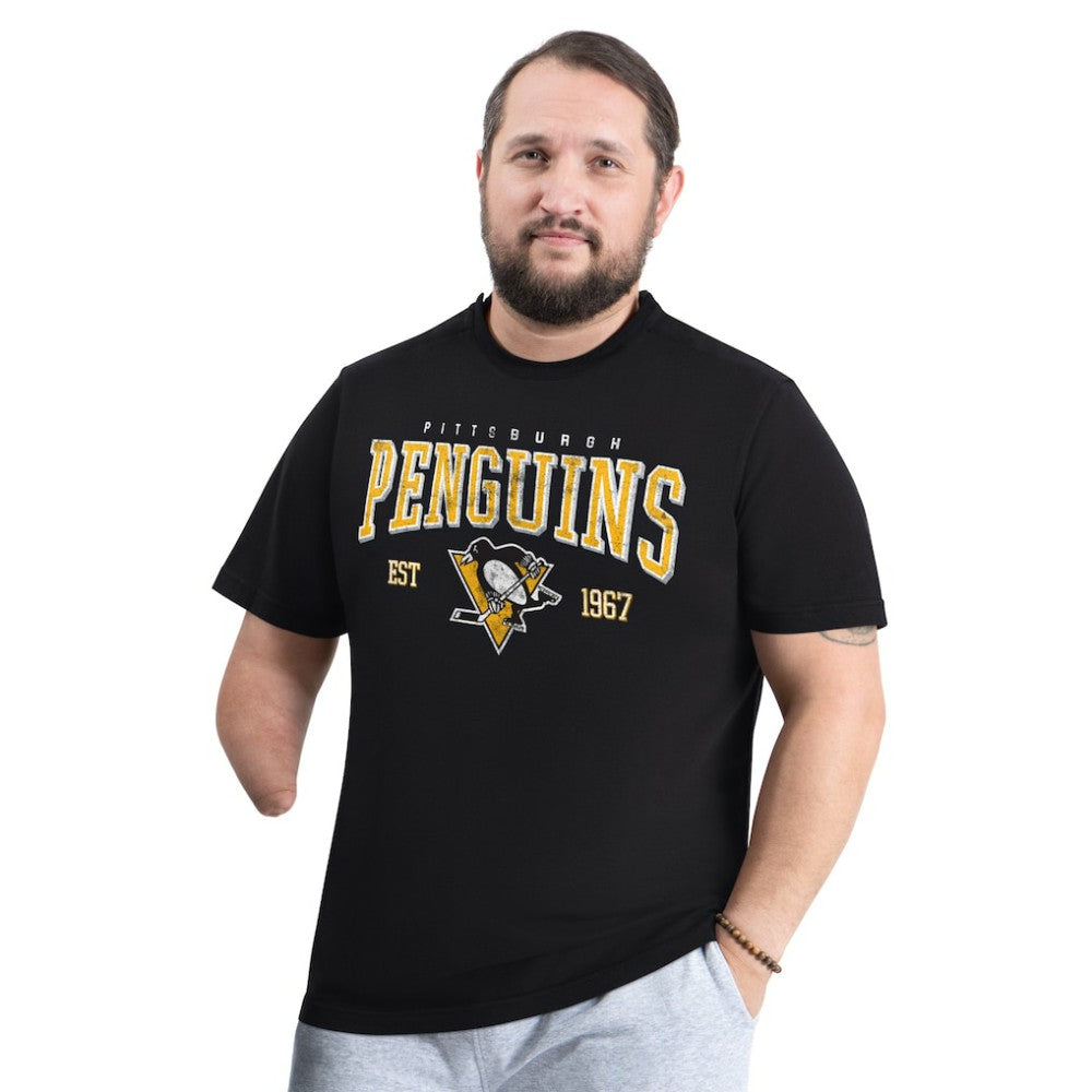 Pittsburgh Penguins G-III Sports by Carl Banks Adaptive Classic Team Graphic T-Shirt -  NHL T-shirts
