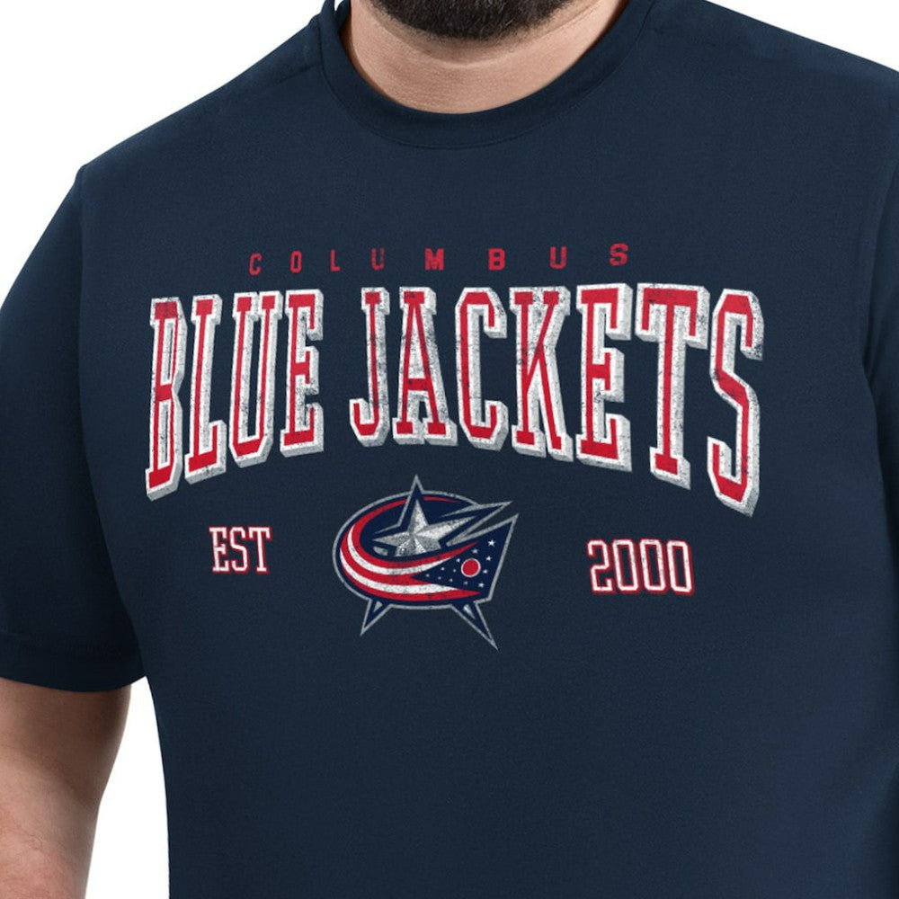 Columbus Blue Jackets G-III Sports by Carl Banks Adaptive Classic Team Graphic T-Shirt -  NHL T-shirts