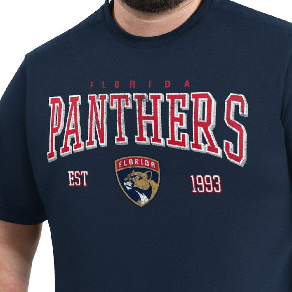 Florida Panthers G-III Sports by Carl Banks Adaptive Classic Team Graphic T-Shirt -  NHL T-shirts