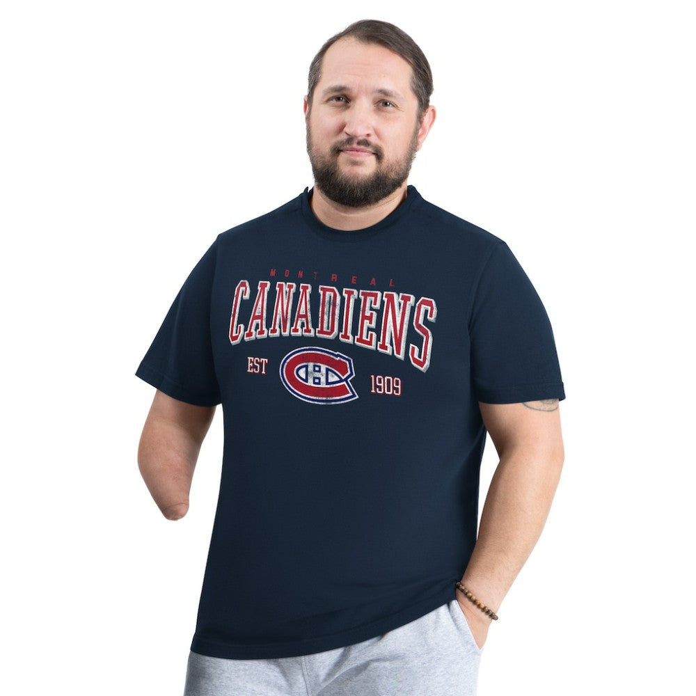 Montreal Canadiens G-III Sports by Carl Banks Adaptive Classic Team Graphic T-Shirt -  NHL T-shirts