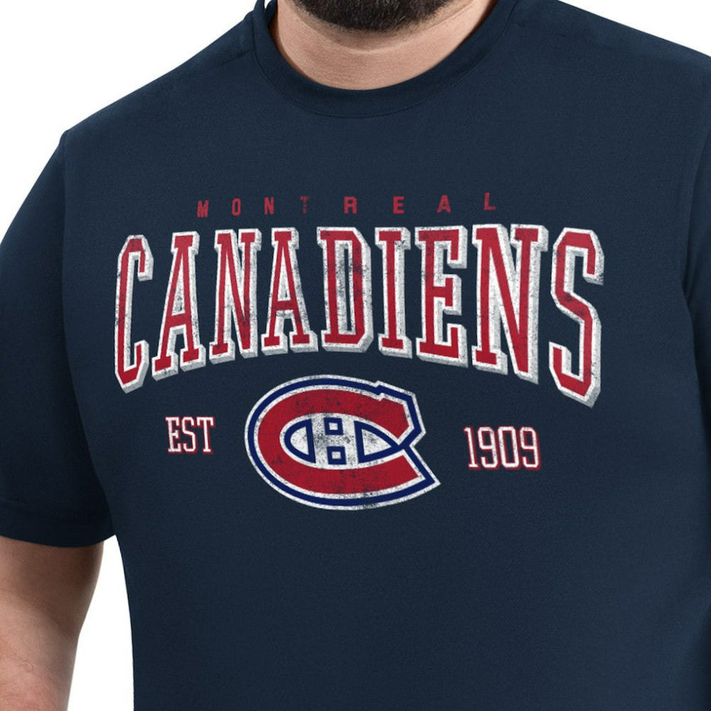 Montreal Canadiens G-III Sports by Carl Banks Adaptive Classic Team Graphic T-Shirt -  NHL T-shirts