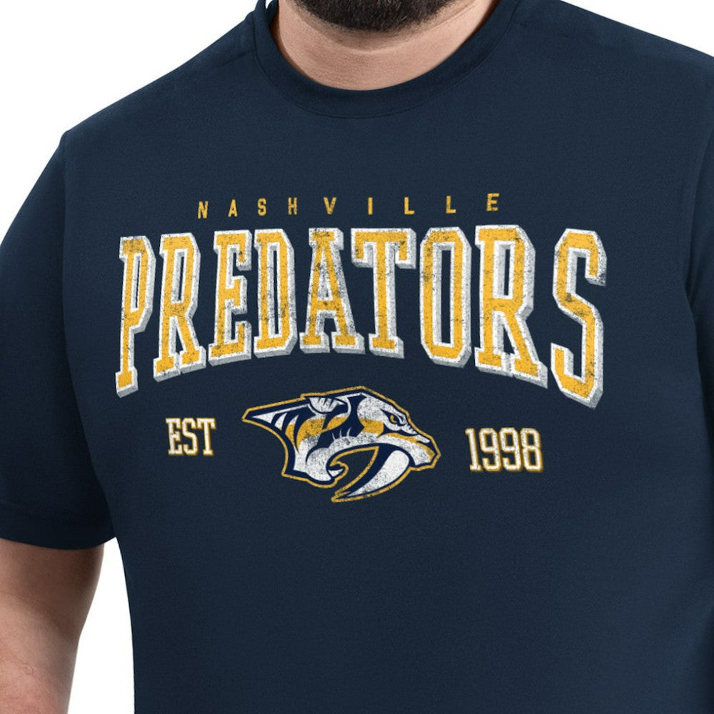 Nashville Predators G-III Sports by Carl Banks Adaptive Classic Team Graphic T-Shirt -  NHL T-shirts