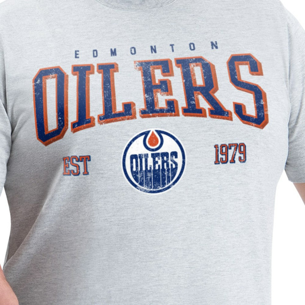 Edmonton Oilers G-III Sports by Carl Banks Adaptive Classic Team Graphic T-Shirt -  NHL T-shirts