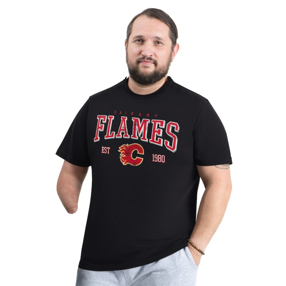 Calgary Flames G-III Sports by Carl Banks Adaptive Classic Team Graphic T-Shirt -  NHL T-shirts