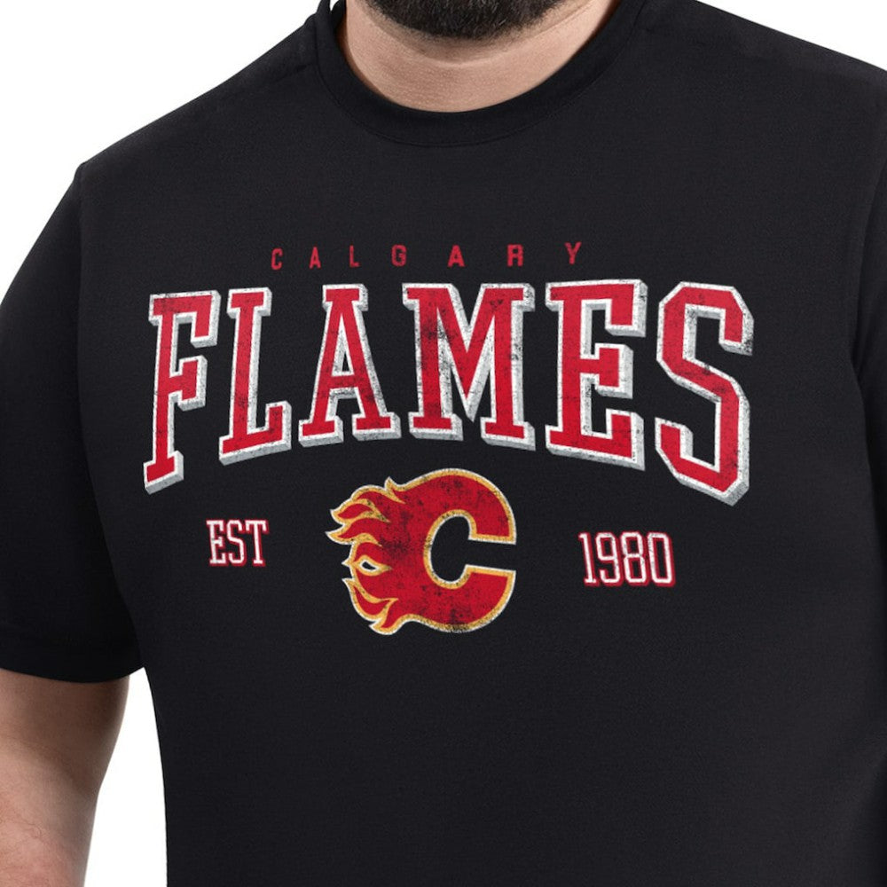 Calgary Flames G-III Sports by Carl Banks Adaptive Classic Team Graphic T-Shirt -  NHL T-shirts
