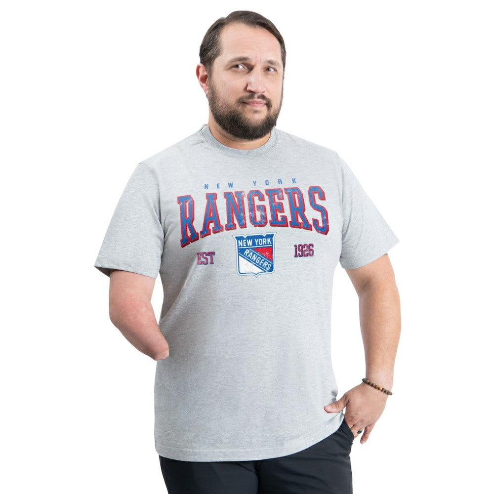 New York Rangers G-III Sports by Carl Banks Adaptive Classic Team Graphic T-Shirt -  NHL T-shirts