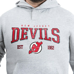 New Jersey Devils G-III Sports by Carl Banks Adaptive Classic Team Spirit Fleece Hoodie -  NHL Jerseys