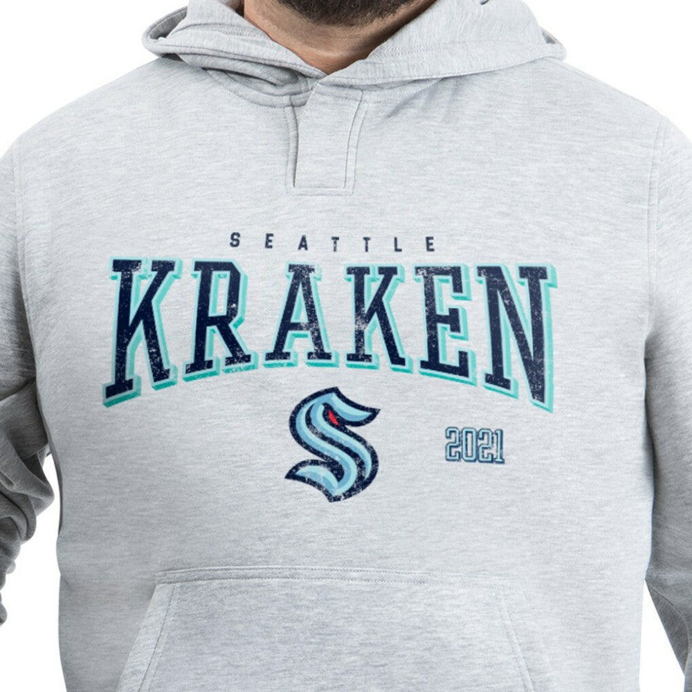 Seattle Kraken G-III Sports by Carl Banks Adaptive Classic Team Spirit Fleece Hoodie -  NHL Hoodies