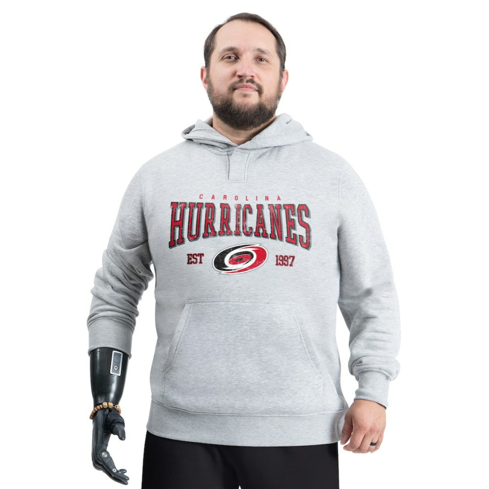 Carolina Hurricanes G-III Sports by Carl Banks Adaptive Classic Team Spirit Fleece Hoodie -  NHL Hoodies