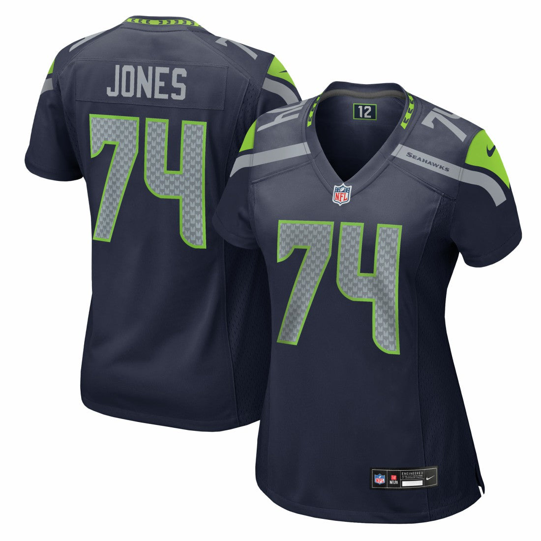 Seattle Seahawks Josh Jones  Women's Team Game Jersey | NFL On sale