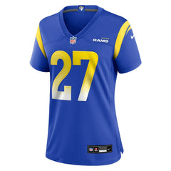 Los Angeles Rams Jarquez Hunter  Women's Team Game Jersey | NFL Online
