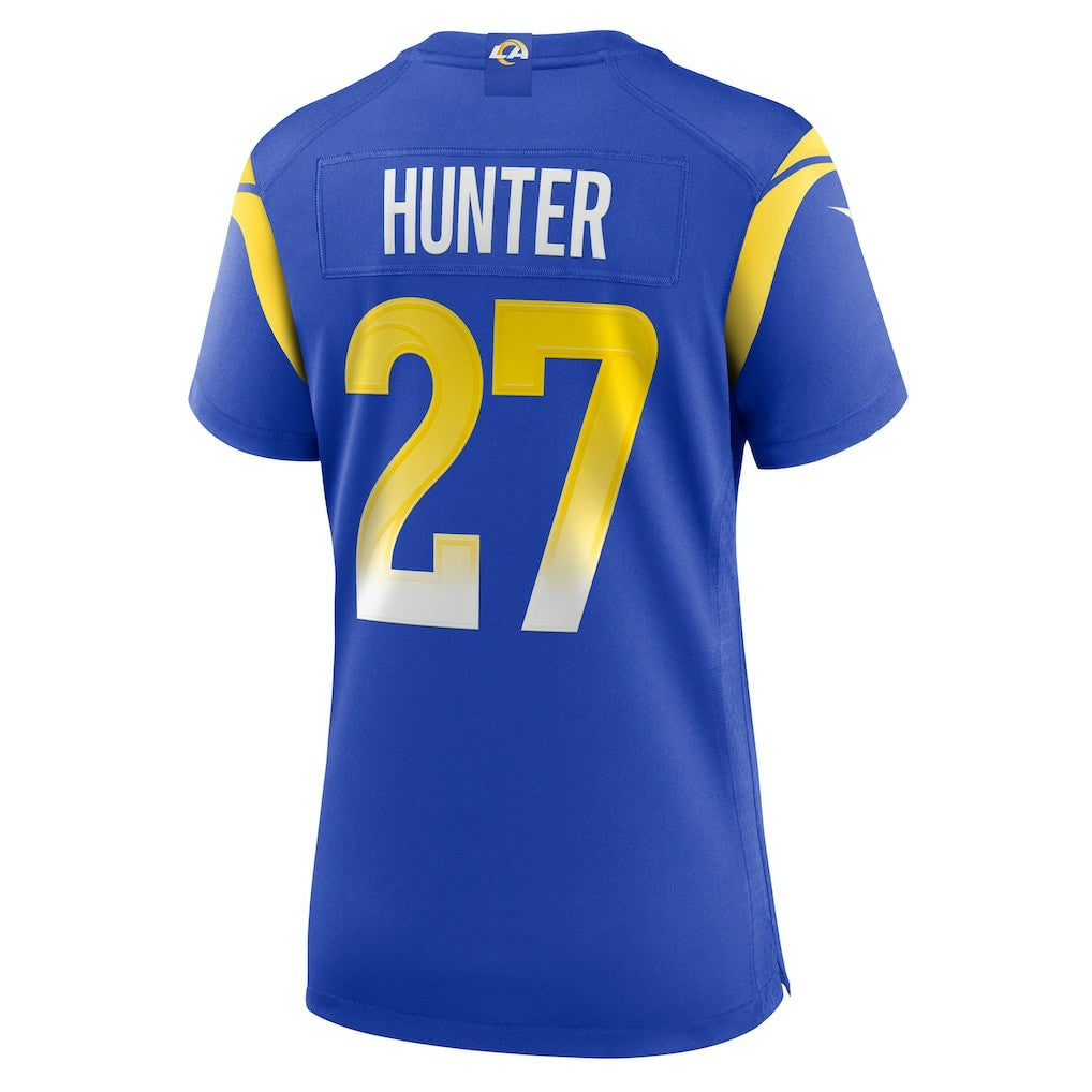 Los Angeles Rams Jarquez Hunter  Women's Team Game Jersey | NFL Online