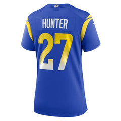 Los Angeles Rams Jarquez Hunter  Women's Team Game Jersey | NFL Online
