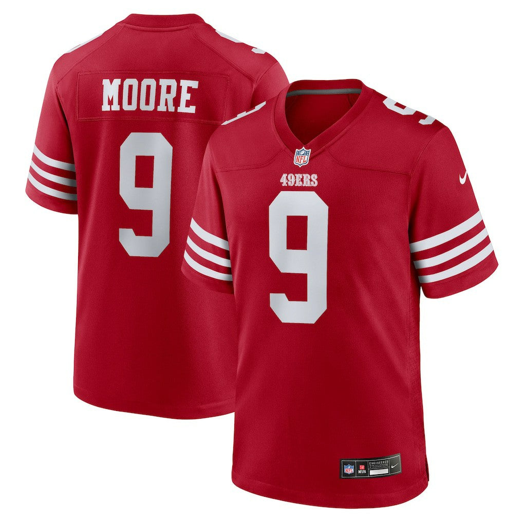 San Francisco 49ers Skyy Moore  Team Game Jersey | NFL Online