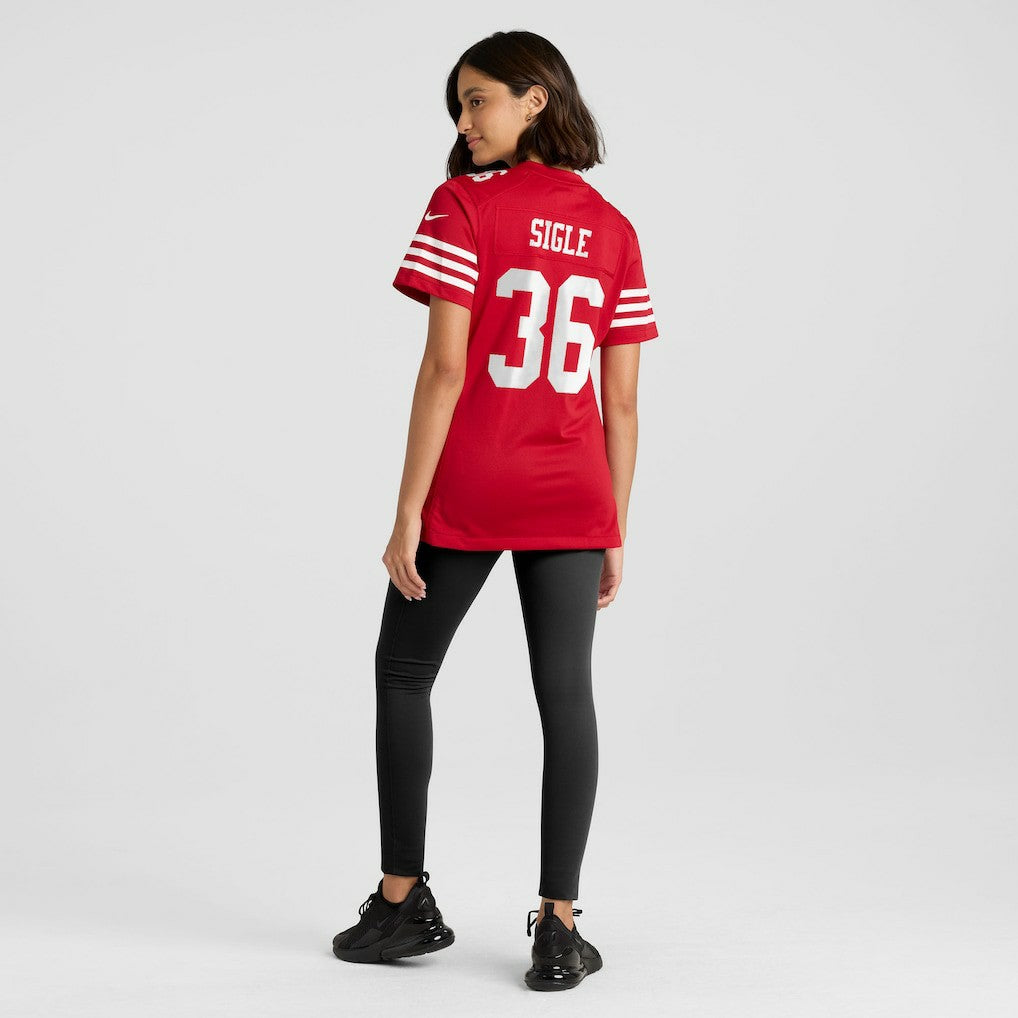 San Francisco 49ers Marques Sigle  Women's Team Game Jersey | NFL New