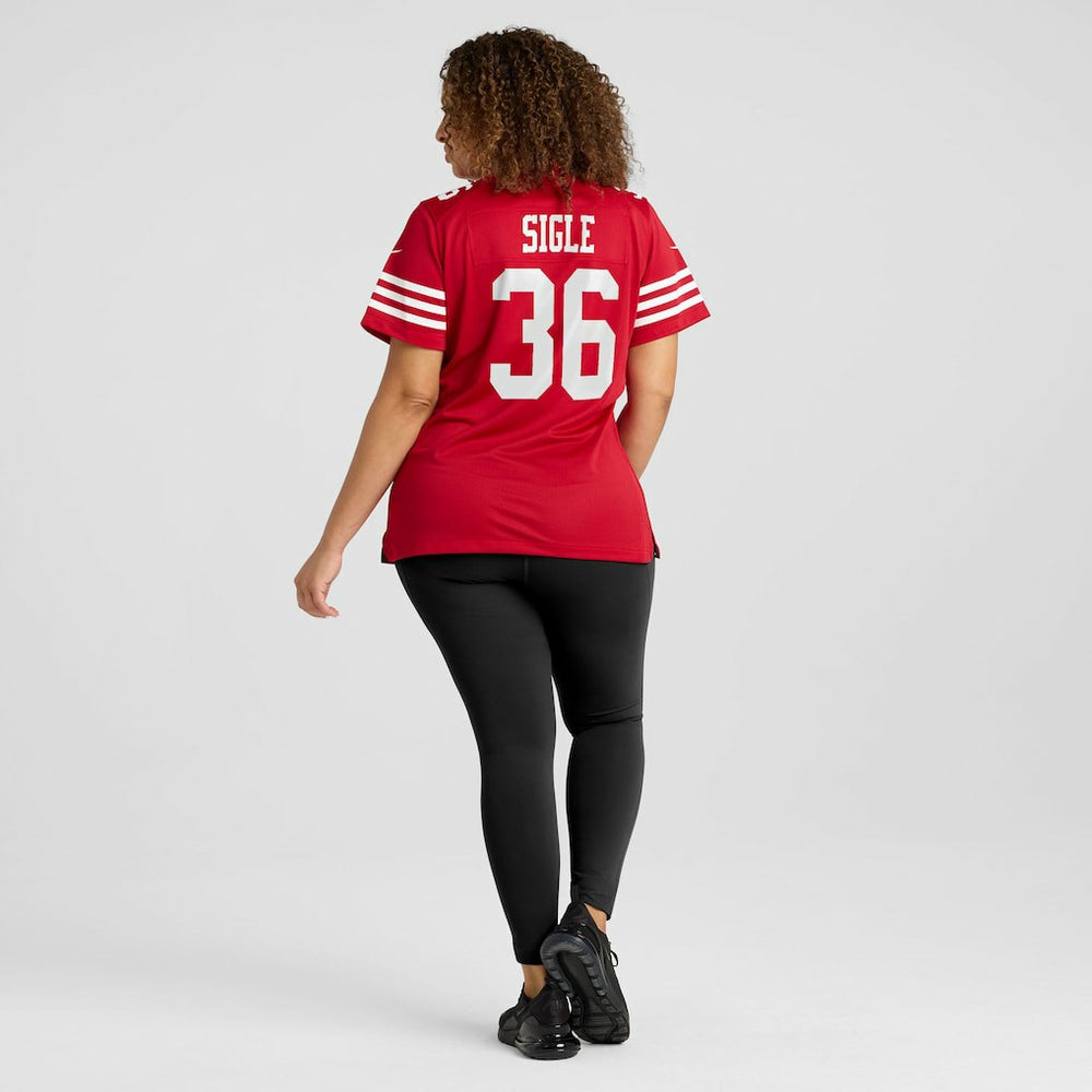San Francisco 49ers Marques Sigle  Women's Team Game Jersey | NFL New