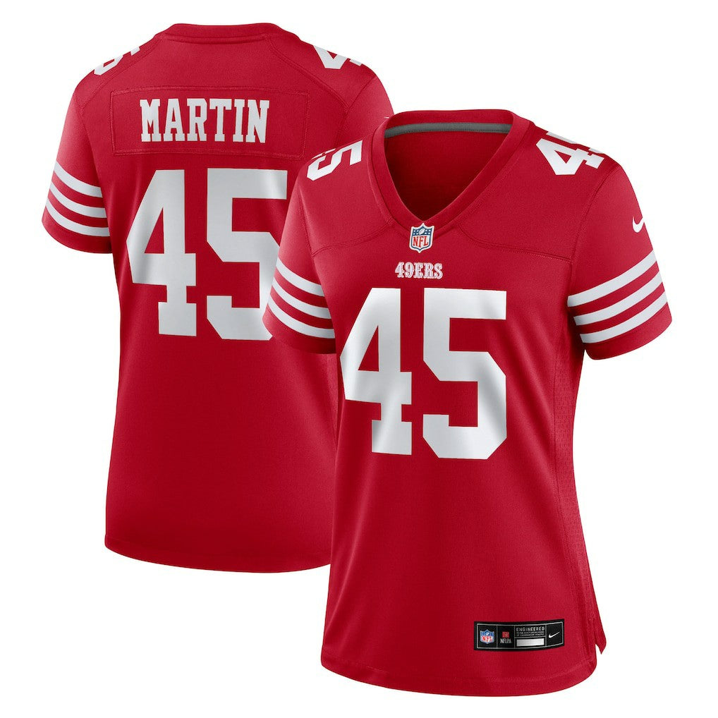 San Francisco 49ers Nick Martin  Women's Team Game Jersey | NFL On sale
