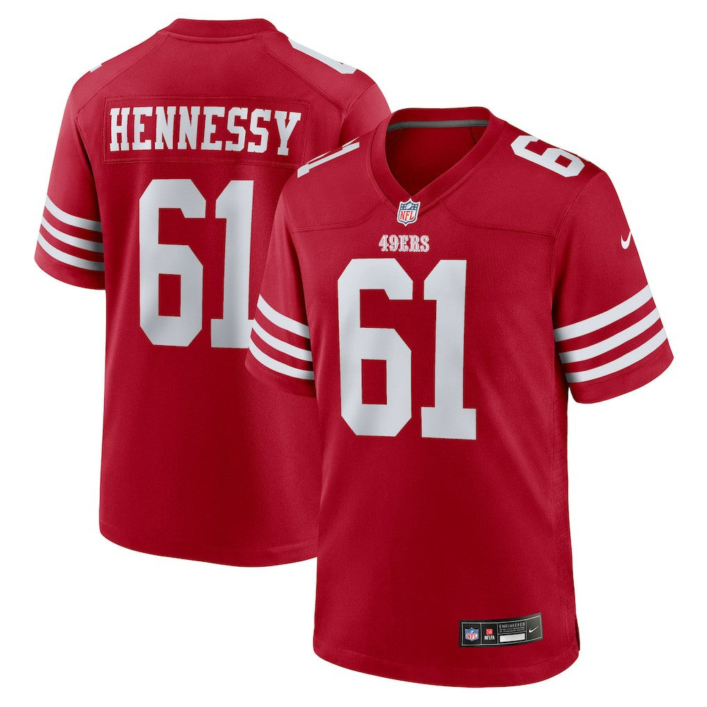 San Francisco 49ers Matt Hennessy  Team Game Jersey | NFL Hot