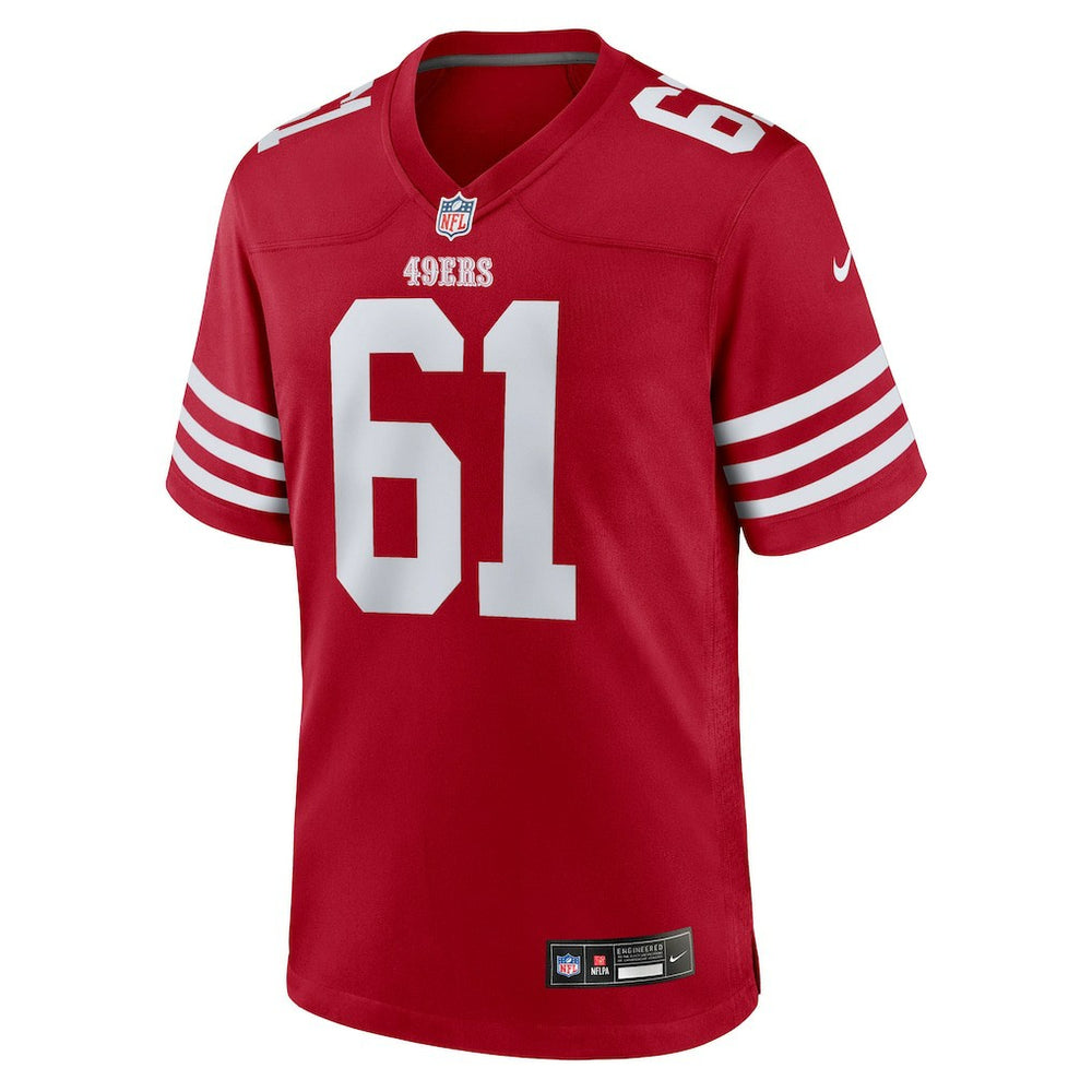 San Francisco 49ers Matt Hennessy  Team Game Jersey | NFL Hot