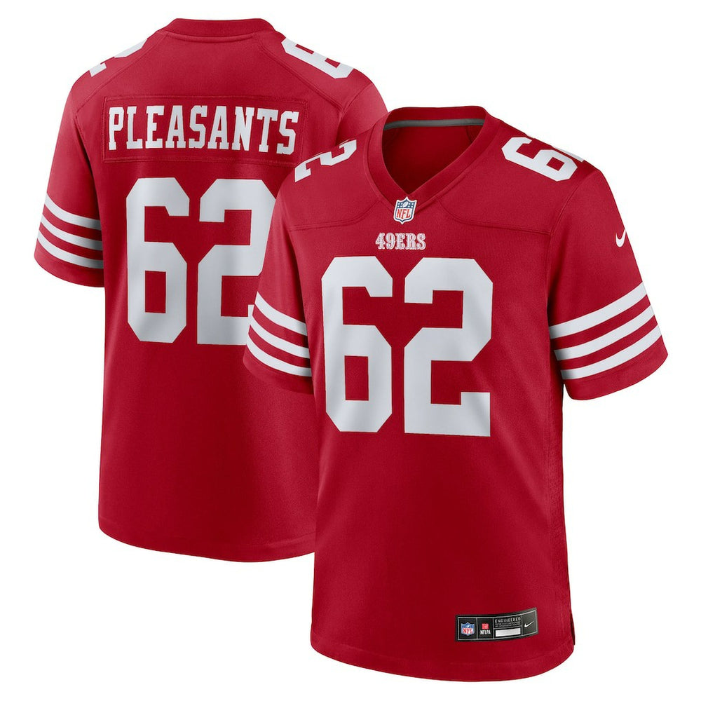 San Francisco 49ers Austen Pleasants  Team Game Jersey | NFL New