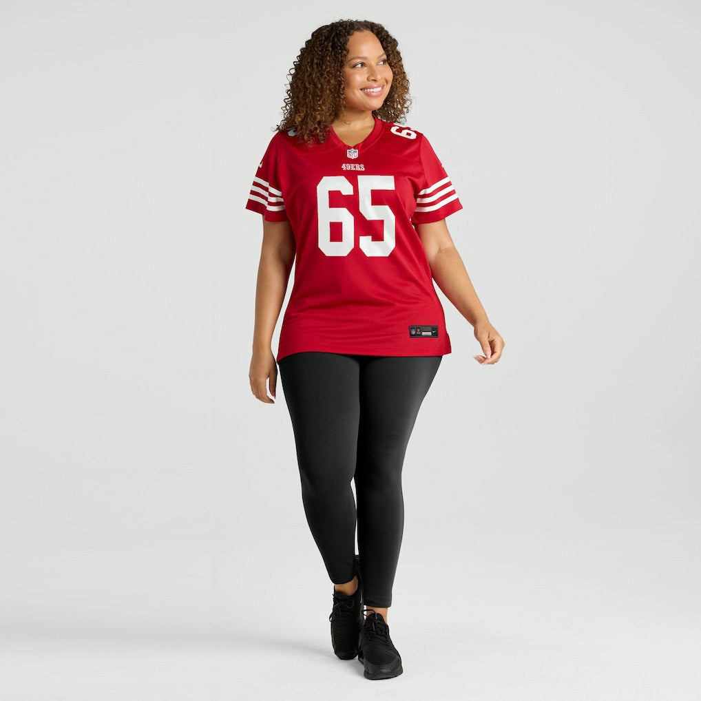 San Francisco 49ers Drew Moss  Women's Team Game Jersey | NFL Sale
