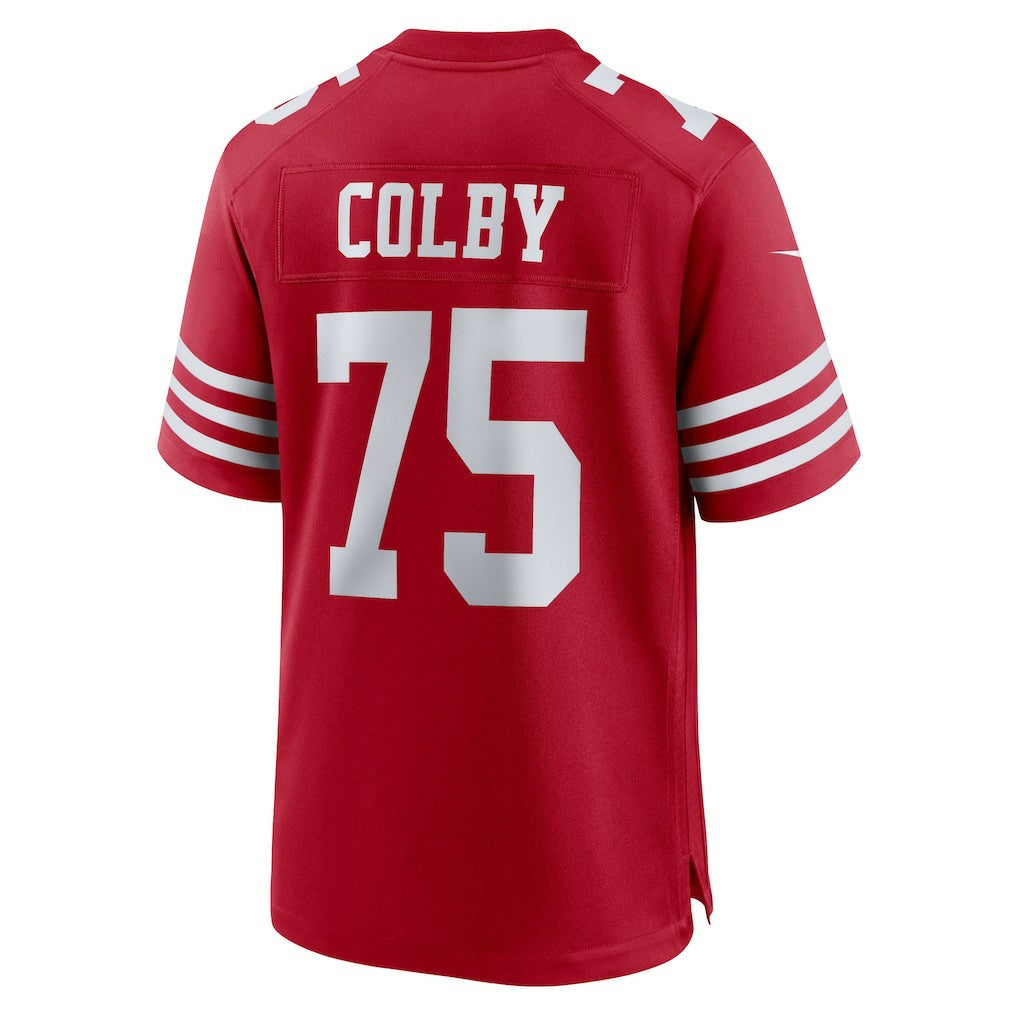 San Francisco 49ers Connor Colby  Team Game Jersey | NFL Hot