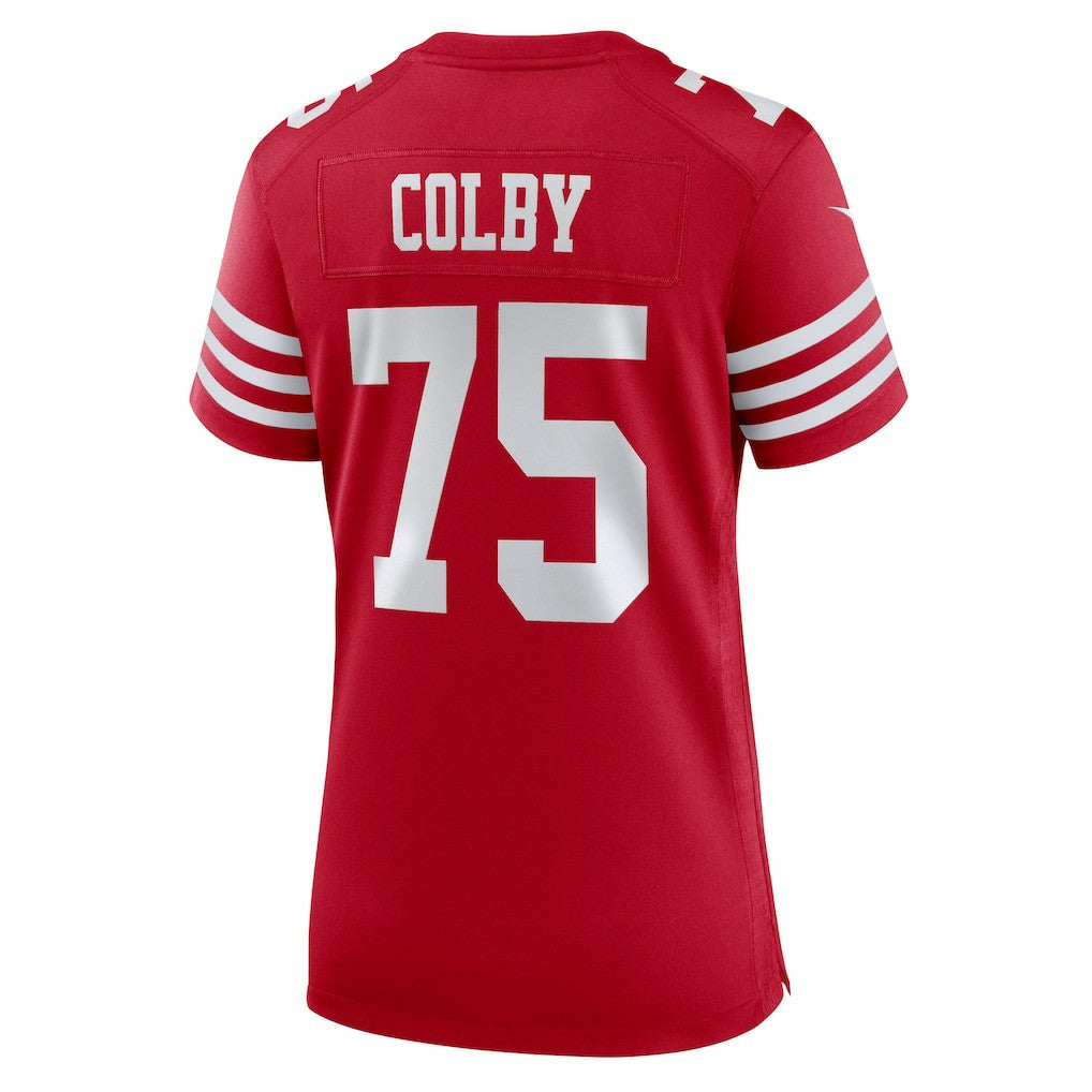 San Francisco 49ers Connor Colby  Women's Team Game Jersey | NFL Outlet