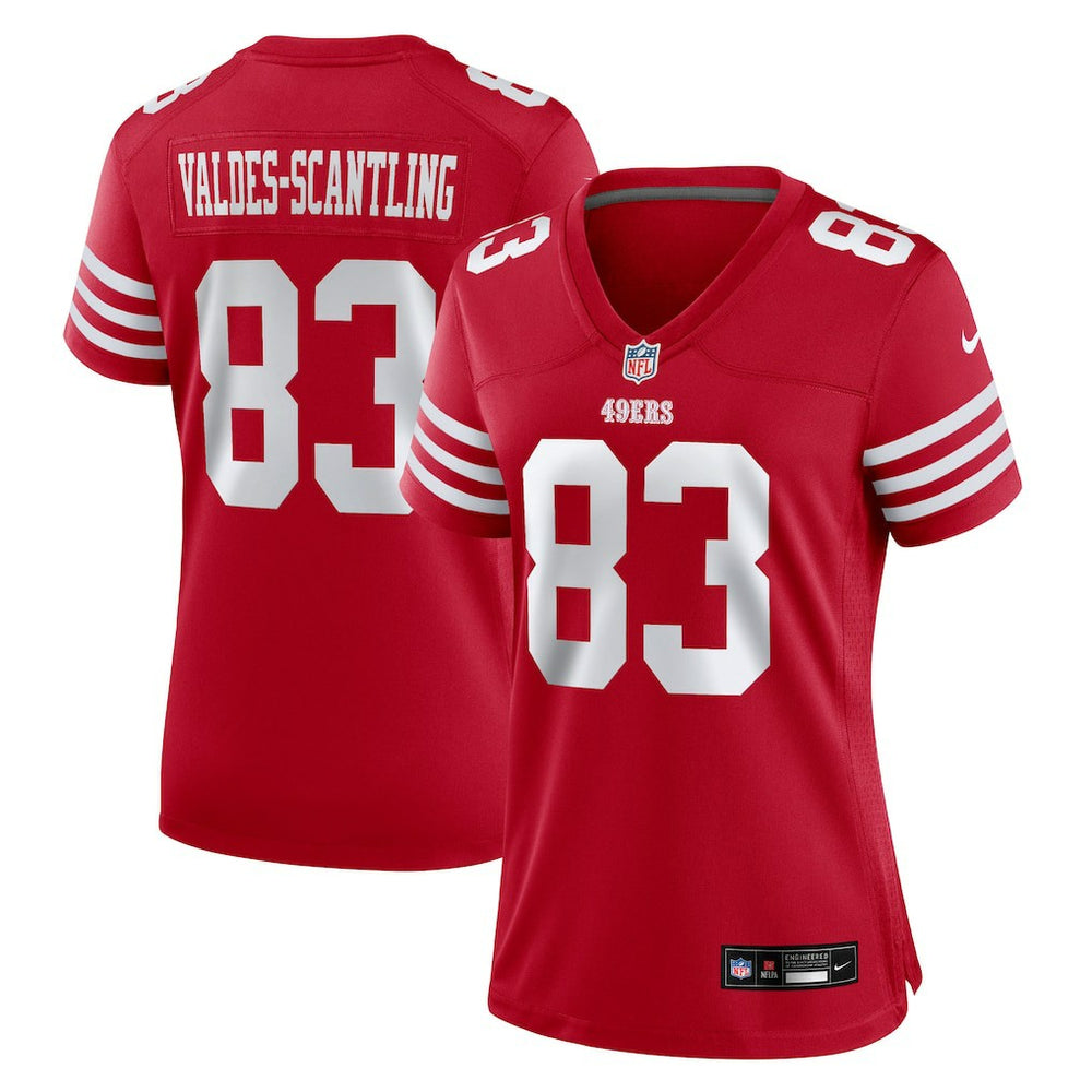 San Francisco 49ers Marquez Valdes-Scantling  Women's Team Game Jersey | NFL US