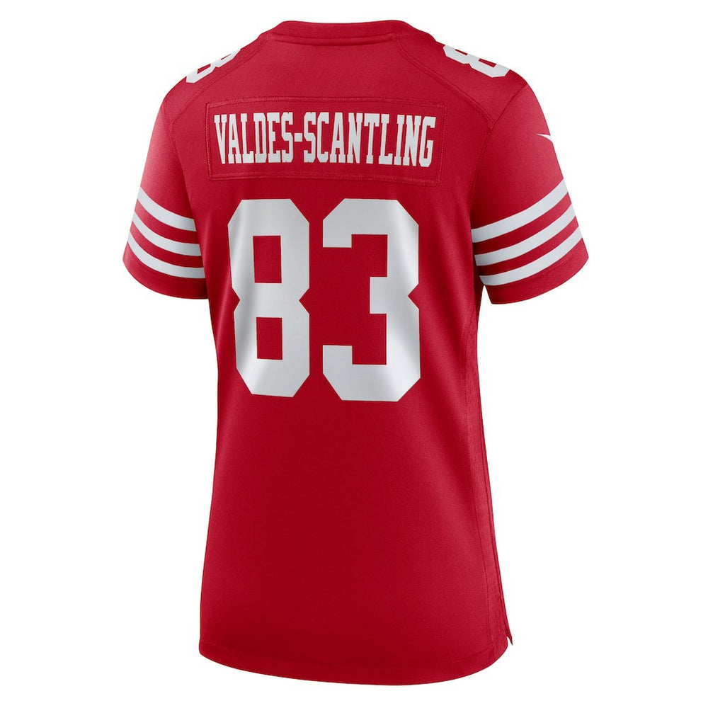 San Francisco 49ers Marquez Valdes-Scantling  Women's Team Game Jersey | NFL US