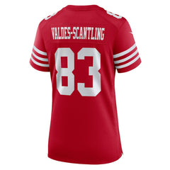 San Francisco 49ers Marquez Valdes-Scantling  Women's Team Game Jersey | NFL US