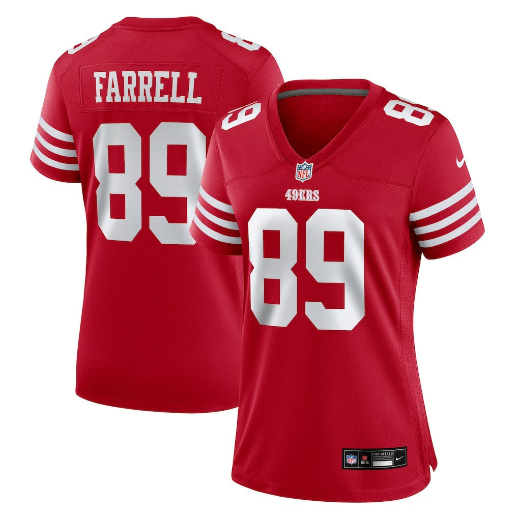 San Francisco 49ers Luke Farrell  Women's Team Game Jersey | NFL Near me