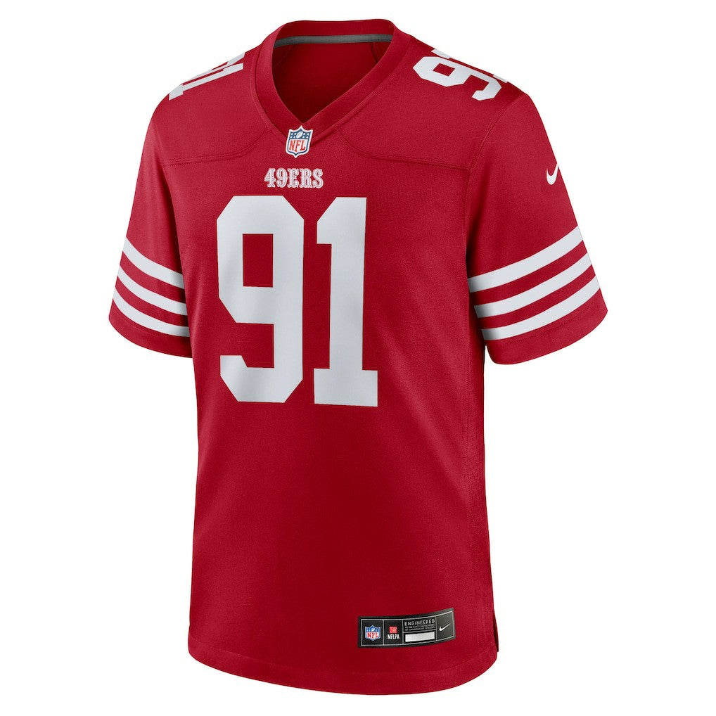 San Francisco 49ers Sam Okuayinonu  Team Game Jersey | NFL Outlet
