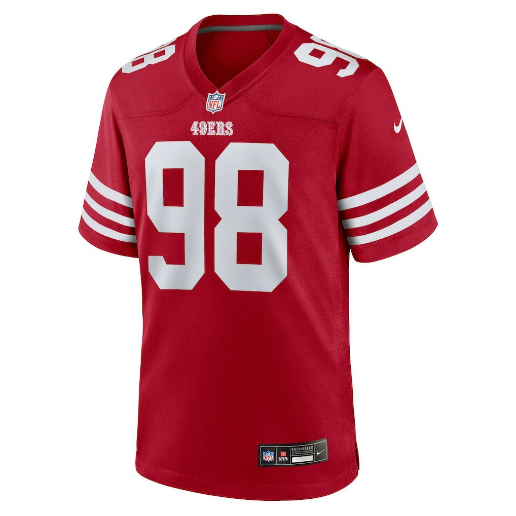 San Francisco 49ers Mykel Williams  Team Game Jersey | NFL New