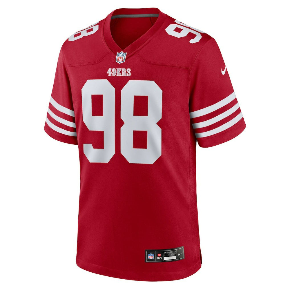 San Francisco 49ers Mykel Williams  Team Game Jersey | NFL New