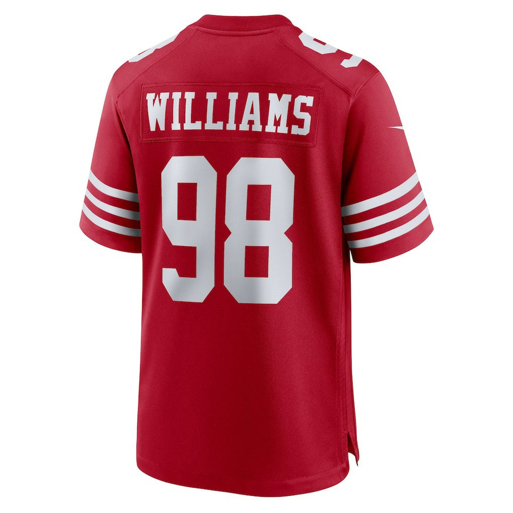 San Francisco 49ers Mykel Williams  Team Game Jersey | NFL New